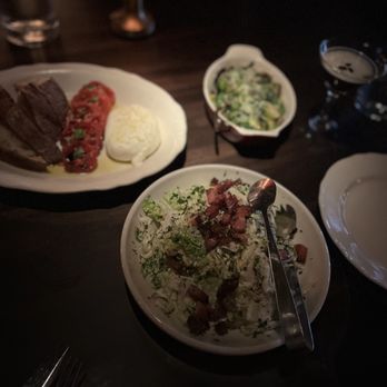 Gilt Bar - Burrata and wedge salad - New American Near Me - Chicago, Illinois