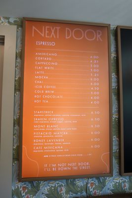 Menu photo 3 Next Door on Larkin Houston, TX