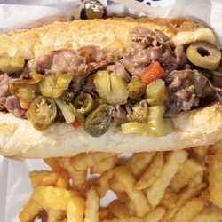 Midway Dogs - Italian Beef Sandwich