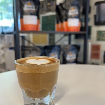 Loud'n Roasted Coffee Roasters - Their amazing cortado. - Coffee Roasteries Near Me - Chantilly, Virginia Loud'n Roasted Coffee Roasters - Their amazing cortado. - Coffee Roasteries Near Me - Chantilly, Virginia