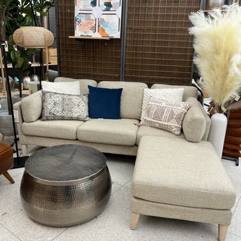 World Market - Angular couch. - Furniture Stores Near Me - West Hartford, Connecticut