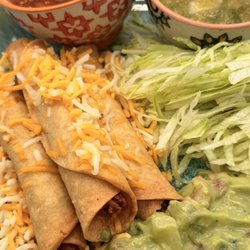 Everest Burgers - Chicken Taquitos, Guacamole.