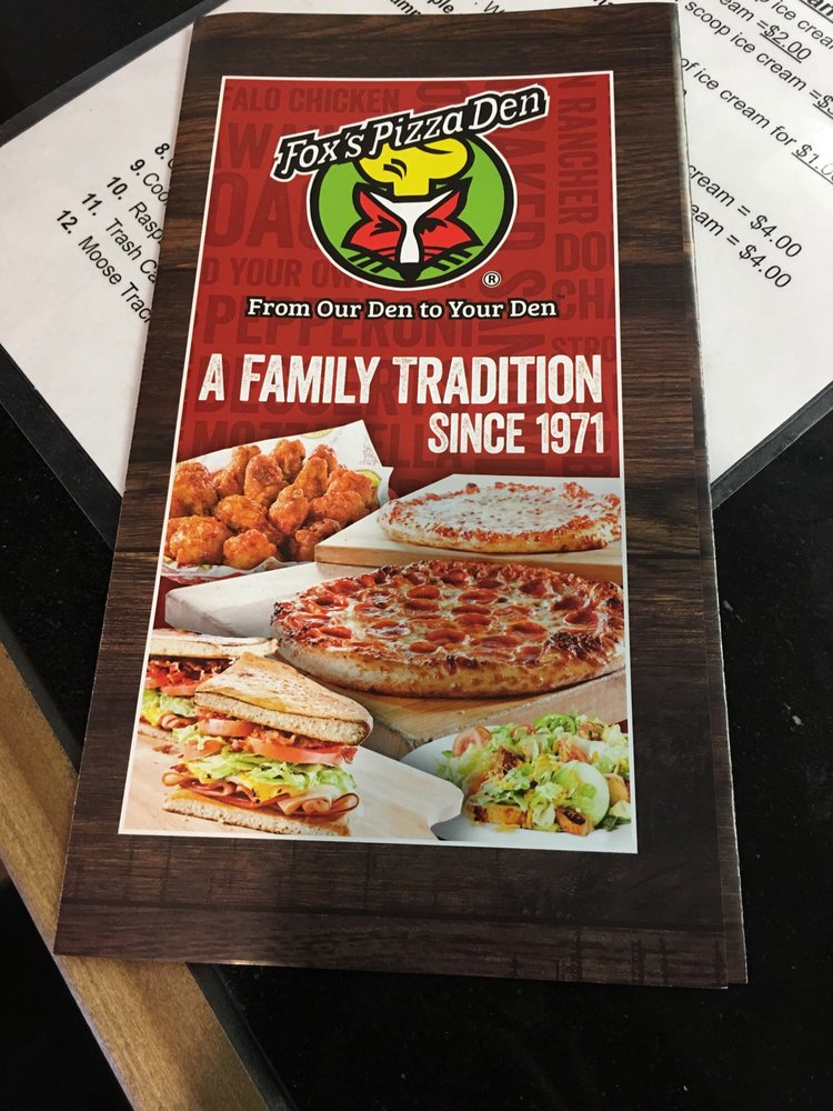 FOX’S PIZZA DEN Updated July 2024 187 Main St, Eldred, Pennsylvania
