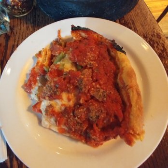 Gino's East - South Loop - small supreme deep-dish pizza - Pizza Near Me - Chicago, Illinois Gino's East - South Loop - small supreme deep-dish pizza - Pizza Near Me - Chicago, Illinois
