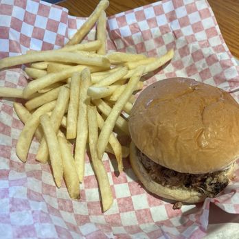 Buddy's Bar-B-Q - Sevierville - Pulled pork sandwich-small version. - Barbeque Near Me - Sevierville, Tennessee