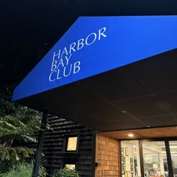Harbor Bay Club - Front of the club. They close at 10 pm M- F