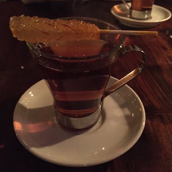 Tehran Grill - Persian black tea with a saffron infuses sugar stick - Persian/Iranian Near Me - Stockholm, Alberta