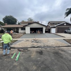 Bernardo Concrete - New driveway