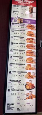 Menu photo 1 Jack in the Box Las Vegas, NV