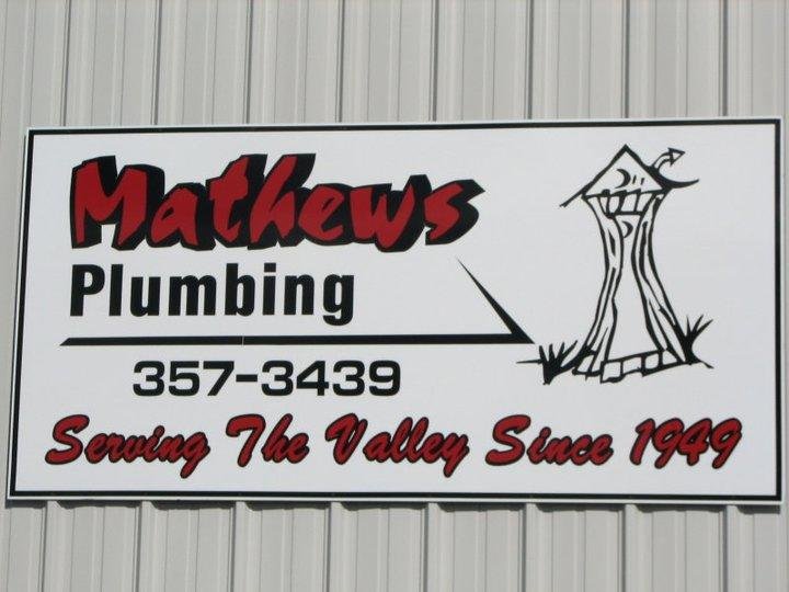 Slide of Mathews Plumbing & Heating
