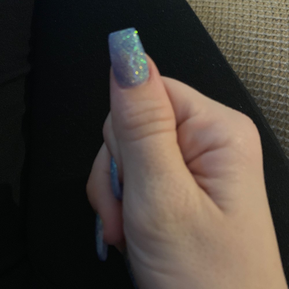 New Moon Nails - Squared not coffin shape - Waxing Near Me - Mesa, Arizona