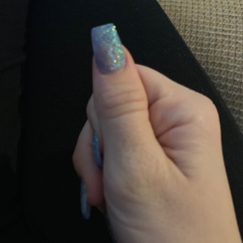 New Moon Nails - Squared not coffin shape - Waxing Near Me - Mesa, Arizona New Moon Nails - Squared not coffin shape - Waxing Near Me - Mesa, Arizona