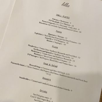 Lilla - The menu - June 2022 - Vegan Near Me - Portland, Oregon Lilla - The menu - June 2022 - Vegan Near Me - Portland, Oregon