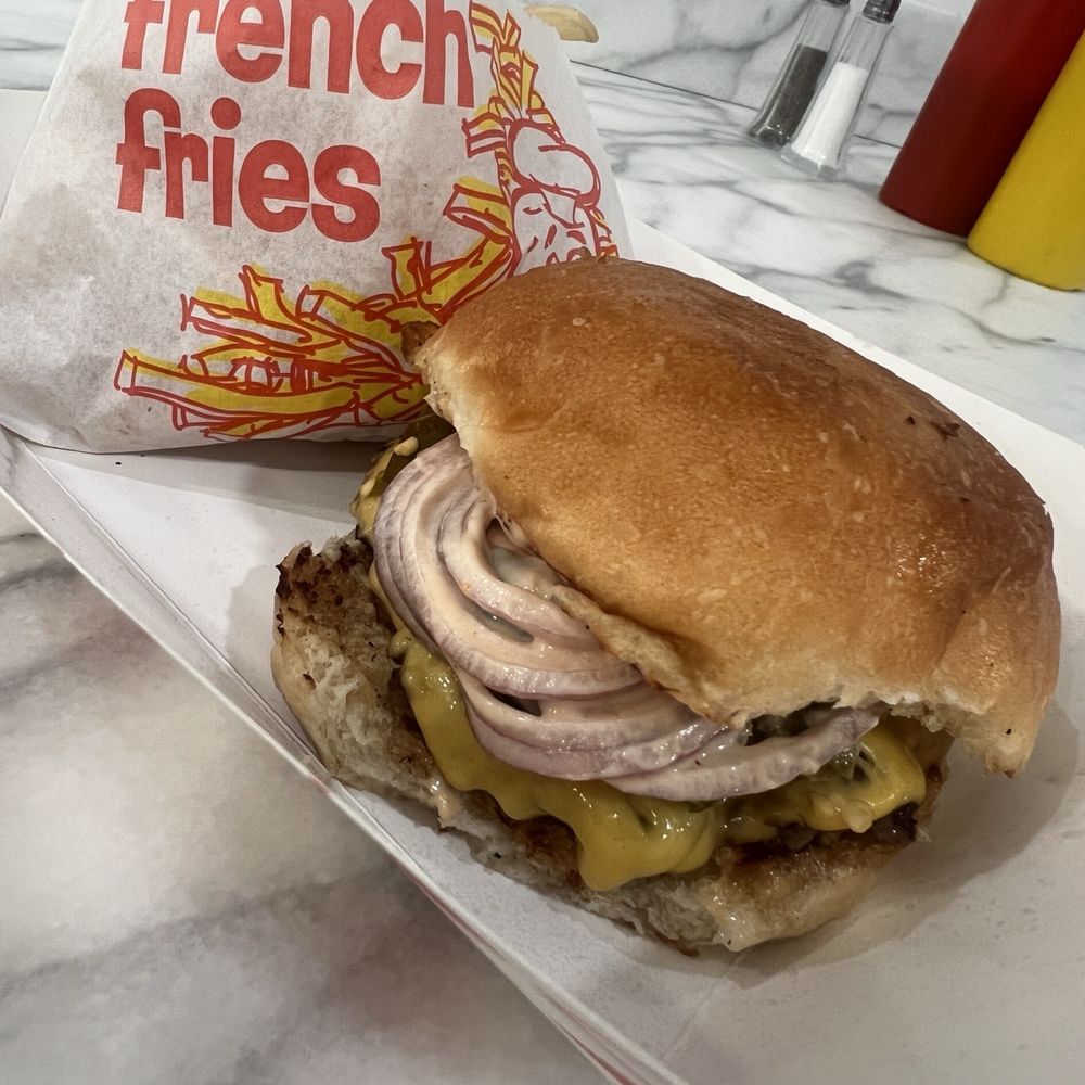 Cubby's - Sylvester Smash with Small Fries - Burgers Near Me - Manhattan, New York Cubby's - Sylvester Smash with Small Fries - Burgers Near Me - Manhattan, New York