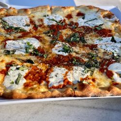 Burrata Mozzarella Pizza