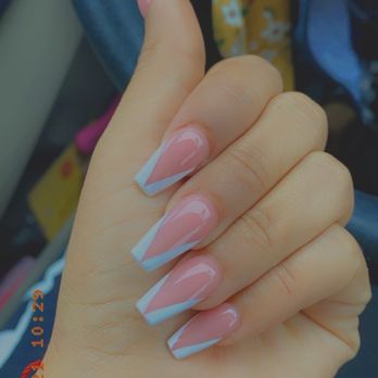 Rosy Tips Nails & Spa - My fabulous new set - Nail Salons Near Me - Chula Vista, California