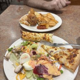Chicken Alfredo Pizza