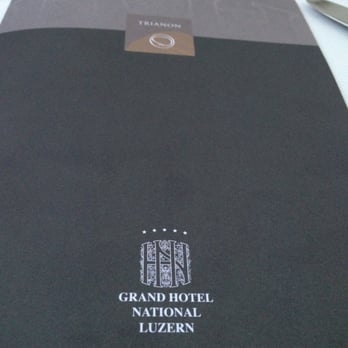 Restaurant National - Menu - Swiss Food Near Me - Luzern, LU