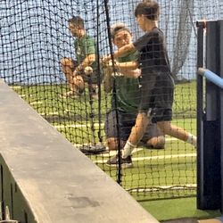 Oahu Baseball Academy - Batting training with Piikea.