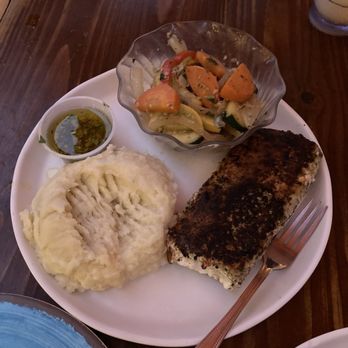Hook'd USVI - Wahoo with lemon garlic butter - New American Near Me - Red Hook, Virgin Islands