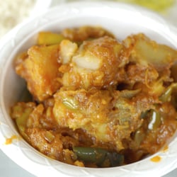 Sweet India Restaurant - Eggplant and potato