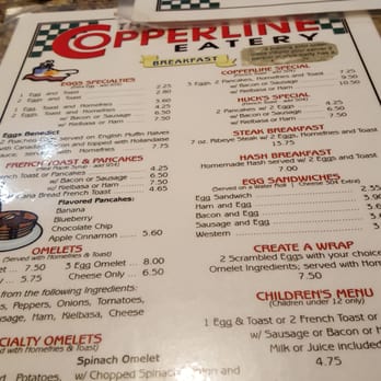 The Copperline Eatery - Breakfast & Brunch Near Me - Chicopee, Massachusetts