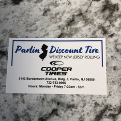 Parlin Discount Tire - Card