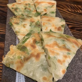Dumpling Hours - Green Onion Pancakes loaded with green onions - Dim Sum Near Me - Walnut Creek, California