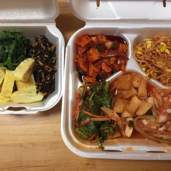Golden Chopstix - Complimentary side dishes (banchan) - Korean Near Me - Columbus, Georgia Golden Chopstix - Complimentary side dishes (banchan) - Korean Near Me - Columbus, Georgia