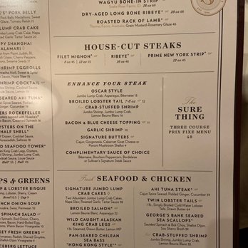 Sullivan's Steakhouse - Menu - Steakhouses Near Me - Omaha, Nebraska Sullivan's Steakhouse - Menu - Steakhouses Near Me - Omaha, Nebraska
