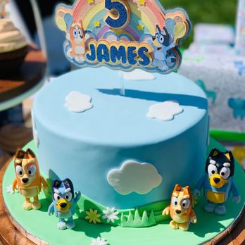 Some Crust Bakery - Bluey birthday cake! - Bakeries Near Me - Claremont, California
