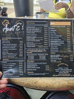 Menu photo 3 Aunt E’s Southern Cuisine Greensboro, NC Menu photo 3 Aunt E’s Southern Cuisine Greensboro, NC