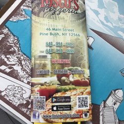 Tosco's Pizzeria - Menu