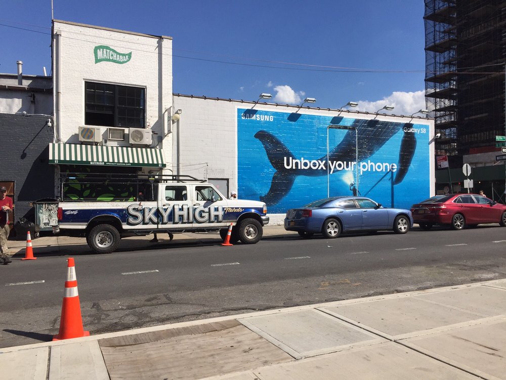 SKY HIGH MURALS COLOSSAL MEDIA INCORPORATED 50 N 3rd St, Brooklyn