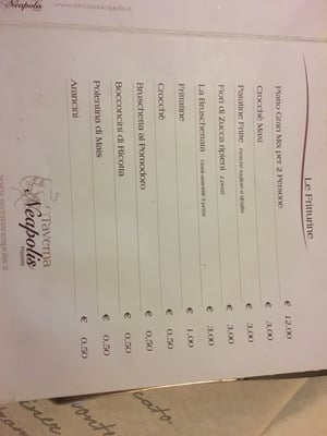Menu photo 1 Neapolis Marano Di Napoli, NA