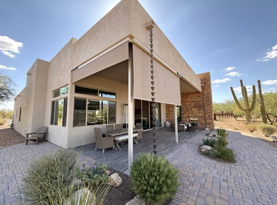 Sun Control Retractable Shades