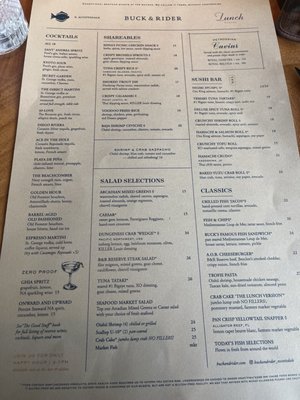 Menu photo 1 Buck & Rider Phoenix, AZ Menu photo 1 Buck & Rider Phoenix, AZ