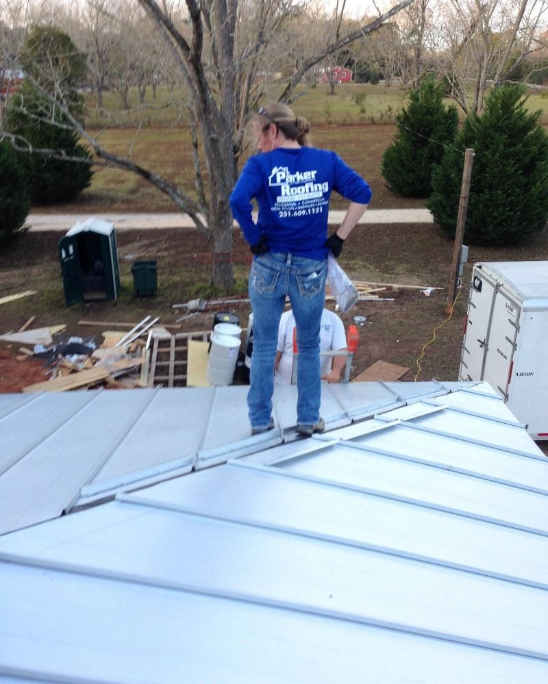 Slide of Parker Roofing