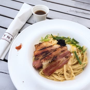 Vyne - Ramen Carbonara. Definitely a must try! - Cocktail Bars Near Me - Taguig, NCR