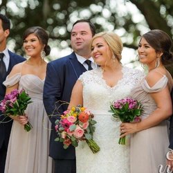 Nola Tan - groomsmen love having that glow too! March 2017
