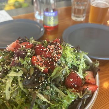 The Kitchen American Bistro - Happy Hour salad. Huge. - Bars Near Me - Chicago, Illinois