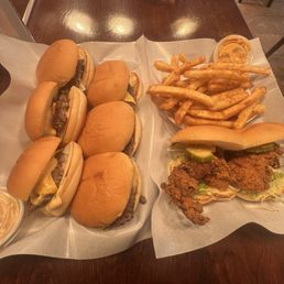 Chicken Slider Combo