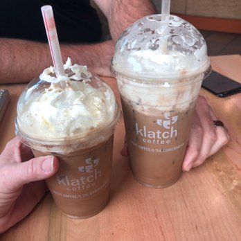Klatch Coffee - Iced mocha- One of the better ones I've had. Rivals kaladi brothers  in Alaska - Coffee & Tea Near Me - Ontario, California