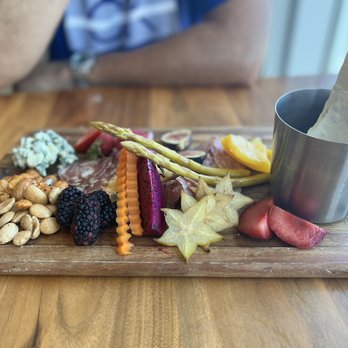 The Tiller Restaurant - The meat and cheese board - yea, I'm not trying to spell Chac...never mind - American Near Me - Cape Neddick, Maine The Tiller Restaurant - The meat and cheese board - yea, I'm not trying to spell Chac...never mind - American Near Me - Cape Neddick, Maine