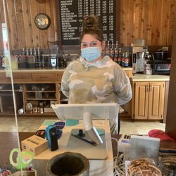 The Banker's Cup - Yummy coffee and treats and great service!! Farleigh was our AWESOME barista! Definitely worth the Sunday drive to St. Paul
