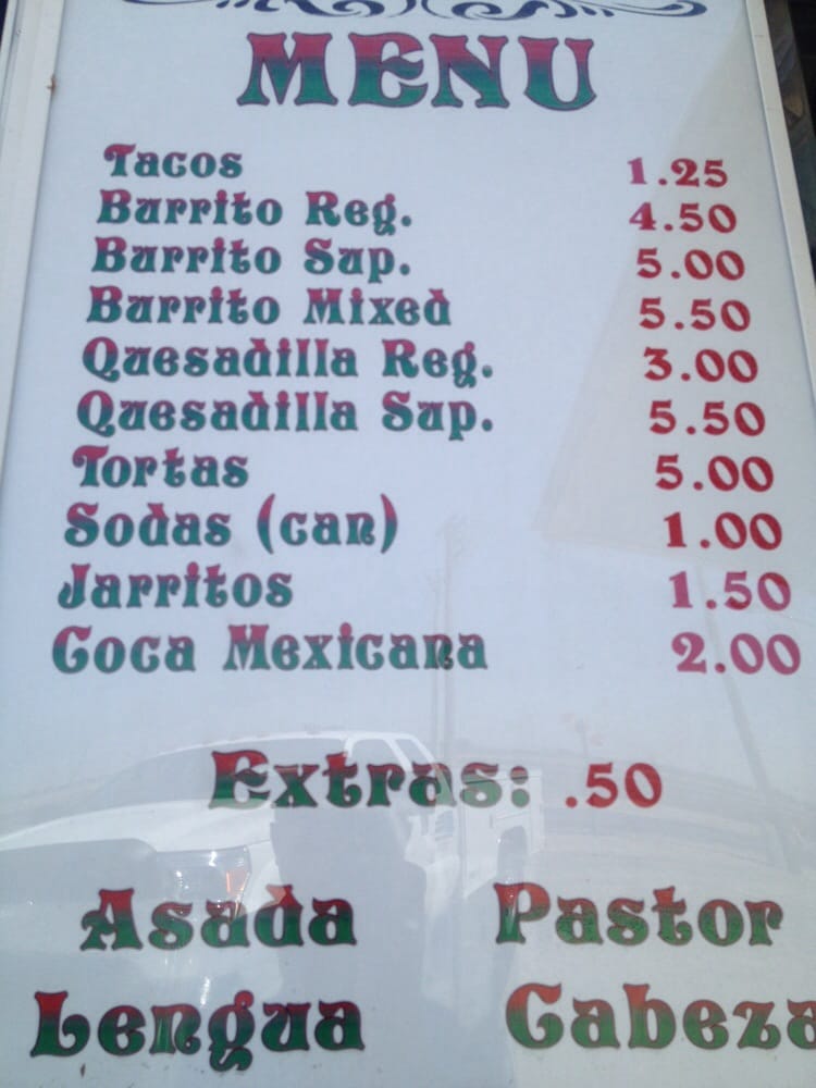 TAQUERIA HIDALGO Street Vendors 1630 S Walnut Rd, Turlock, CA