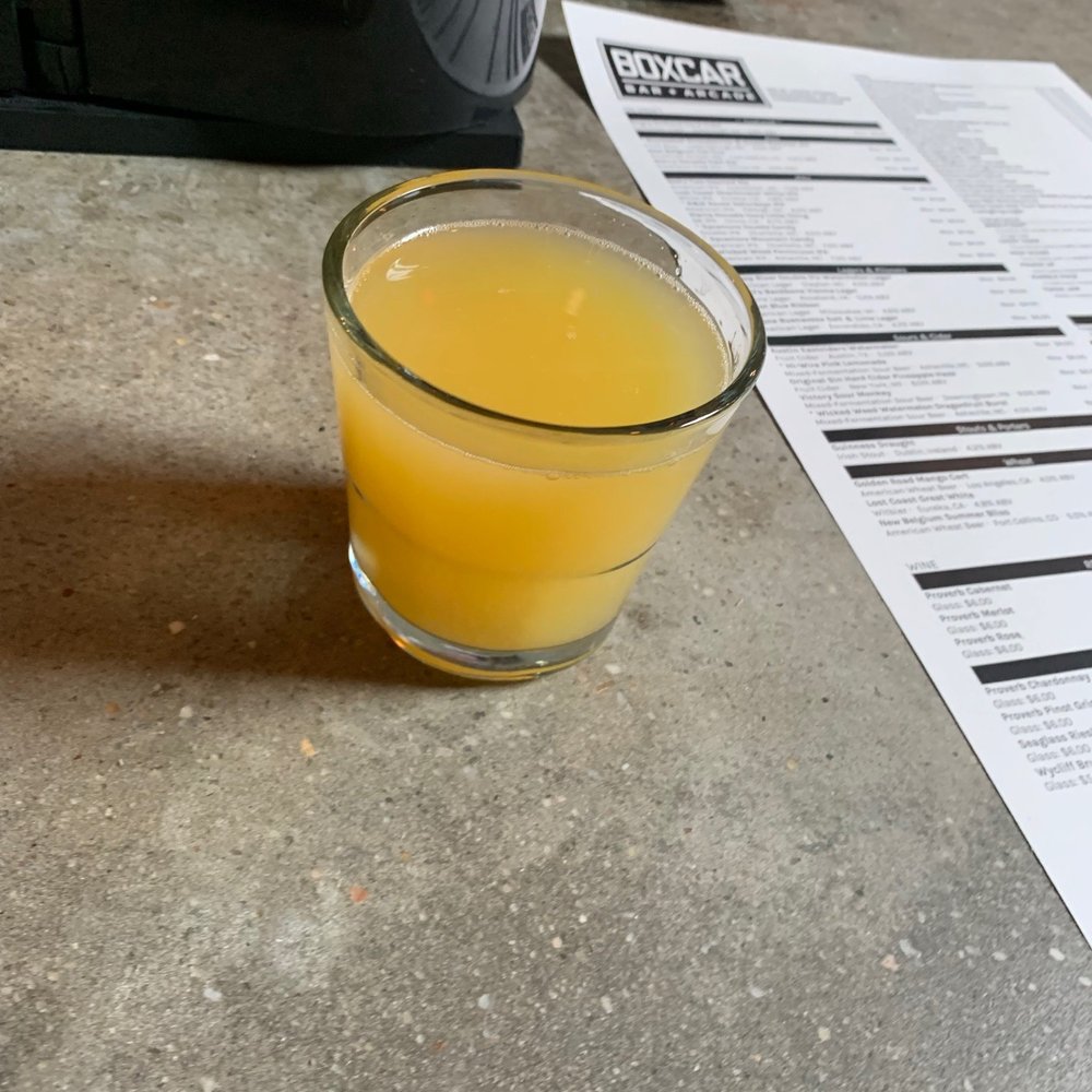 Boxcar Bar + Arcade - Double Mimosa - Bars Near Me - Greensboro, North Carolina Boxcar Bar + Arcade - Double Mimosa - Bars Near Me - Greensboro, North Carolina