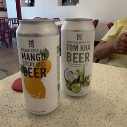 Mango sticky rice beer