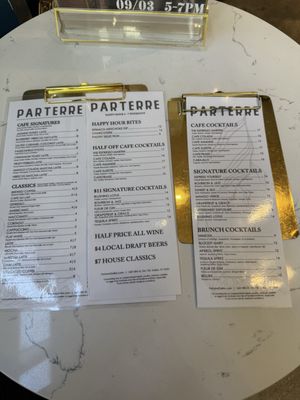 Menu photo 1 Parterre Dallas, TX