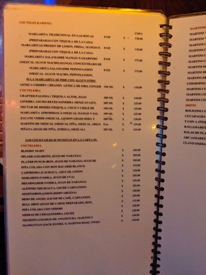 Menu photo 8 Karisma Ciudad de México, DIF Menu photo 8 Karisma Ciudad de México, DIF